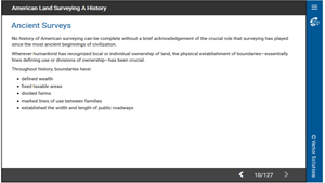 American Land Surveying - A History