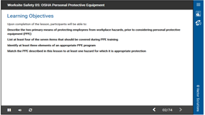 Worksite Safety 05: OSHA Personal Protective Equipment