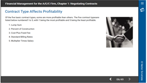 Financial Management 1: Negotiating Contracts